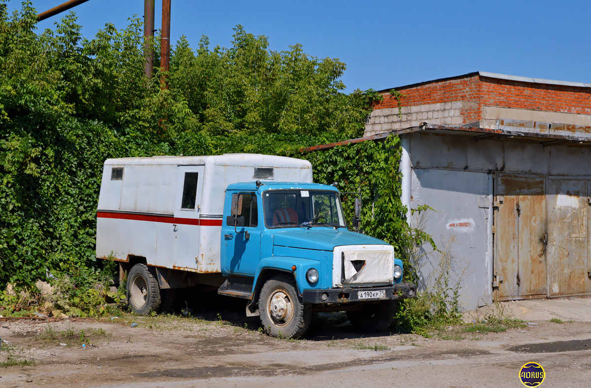 Тульская область, № А 190 КР 71 — ГАЗ-3307