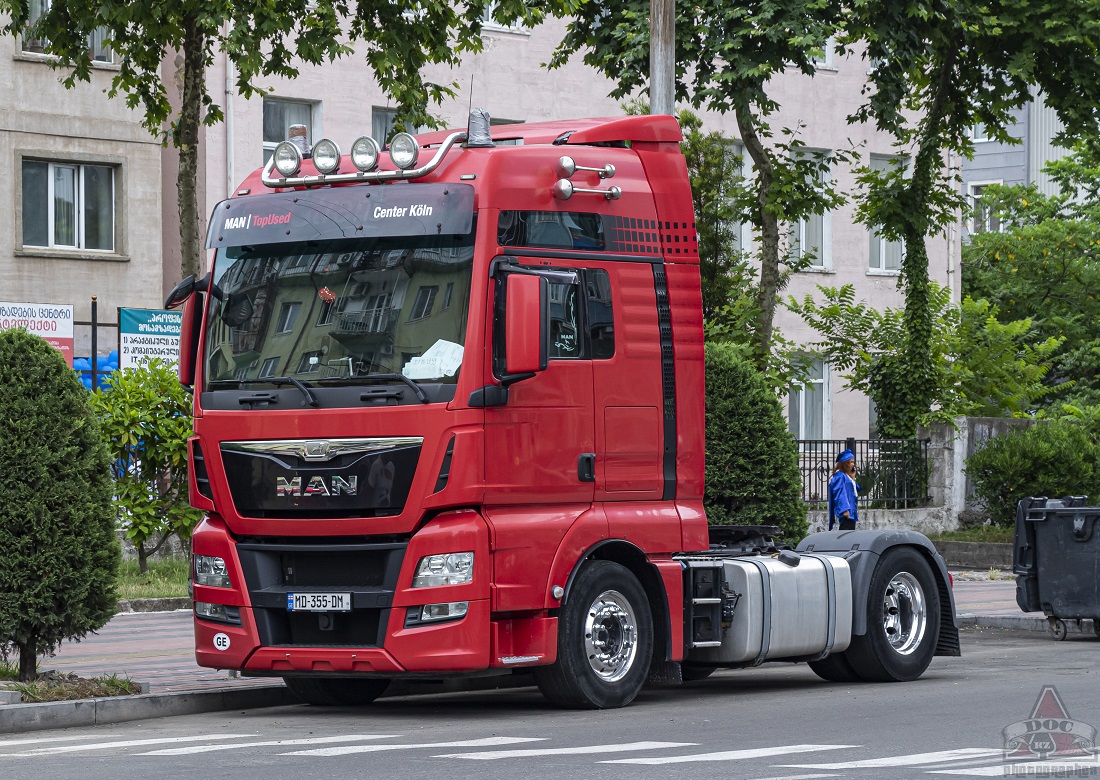 Грузия, № MD-355-DM — MAN TGX ('2012) (Общая модель)