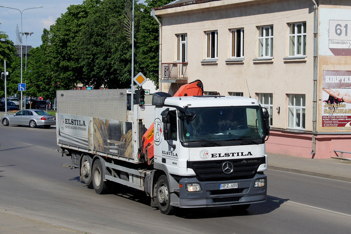 Литва, № HPZ 400 — Mercedes-Benz Actros ('2003) 2536