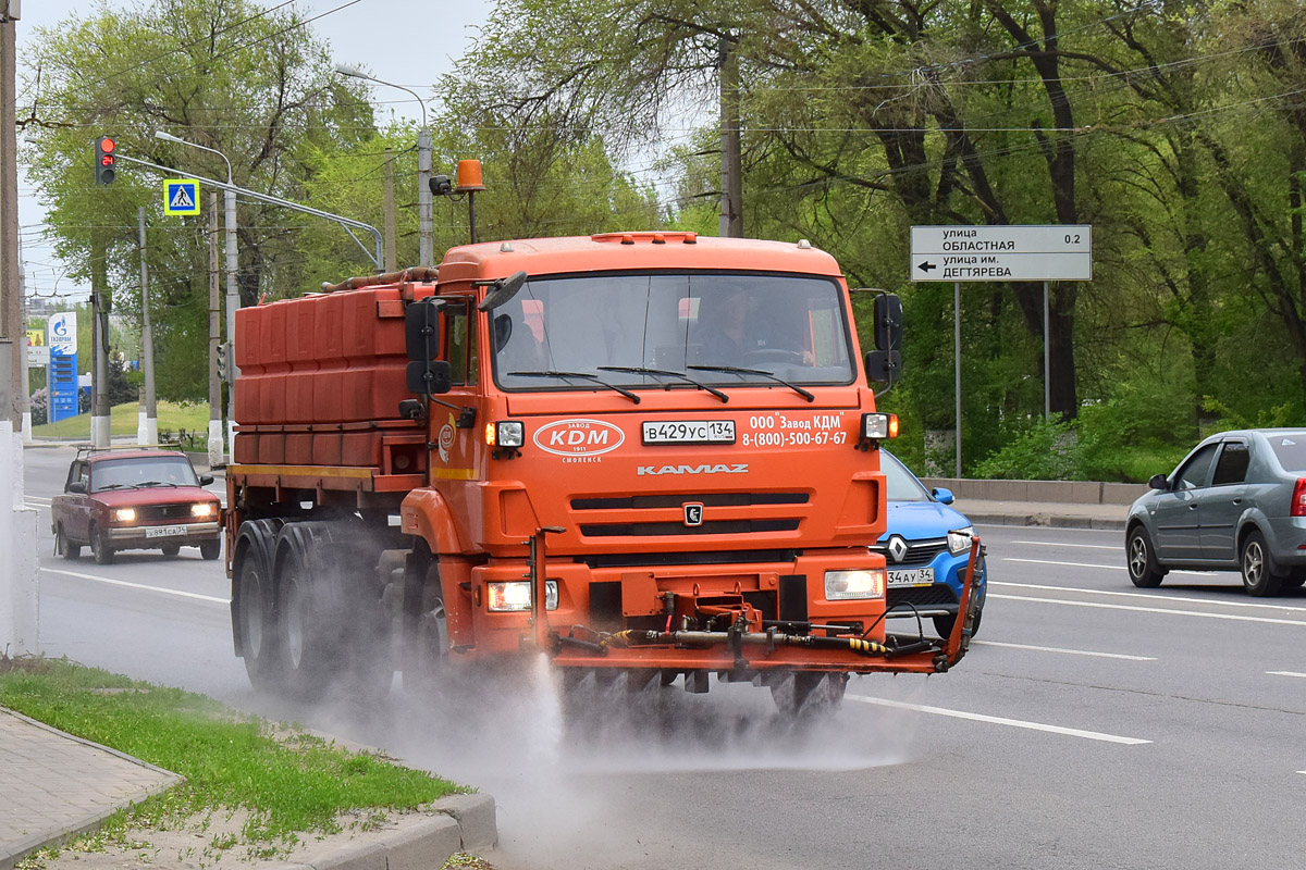 Волгоградская область, № В 429 УС 134 — КамАЗ-65115-42