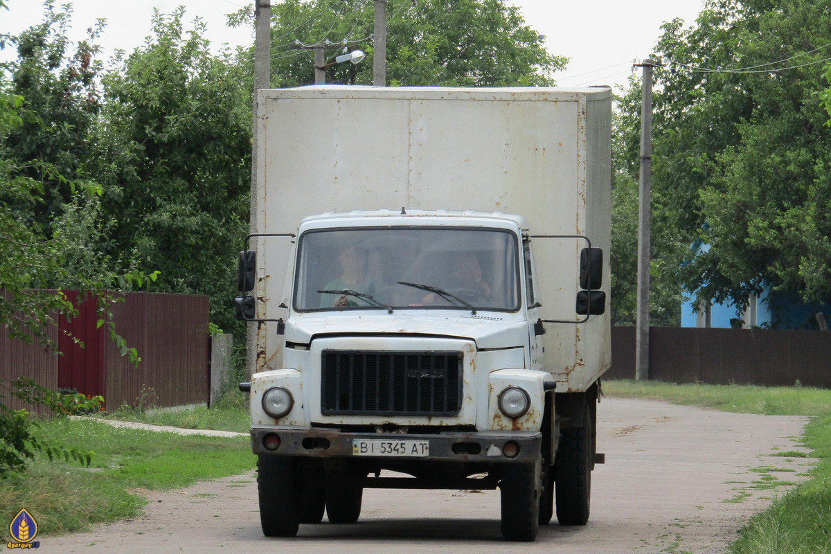Полтавская область, № BI 5345 AT — ГАЗ-3307