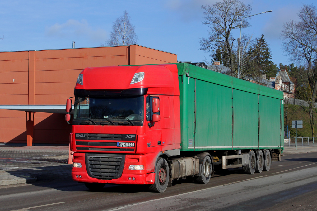 Литва, № KCM 429 — DAF XF105 FT