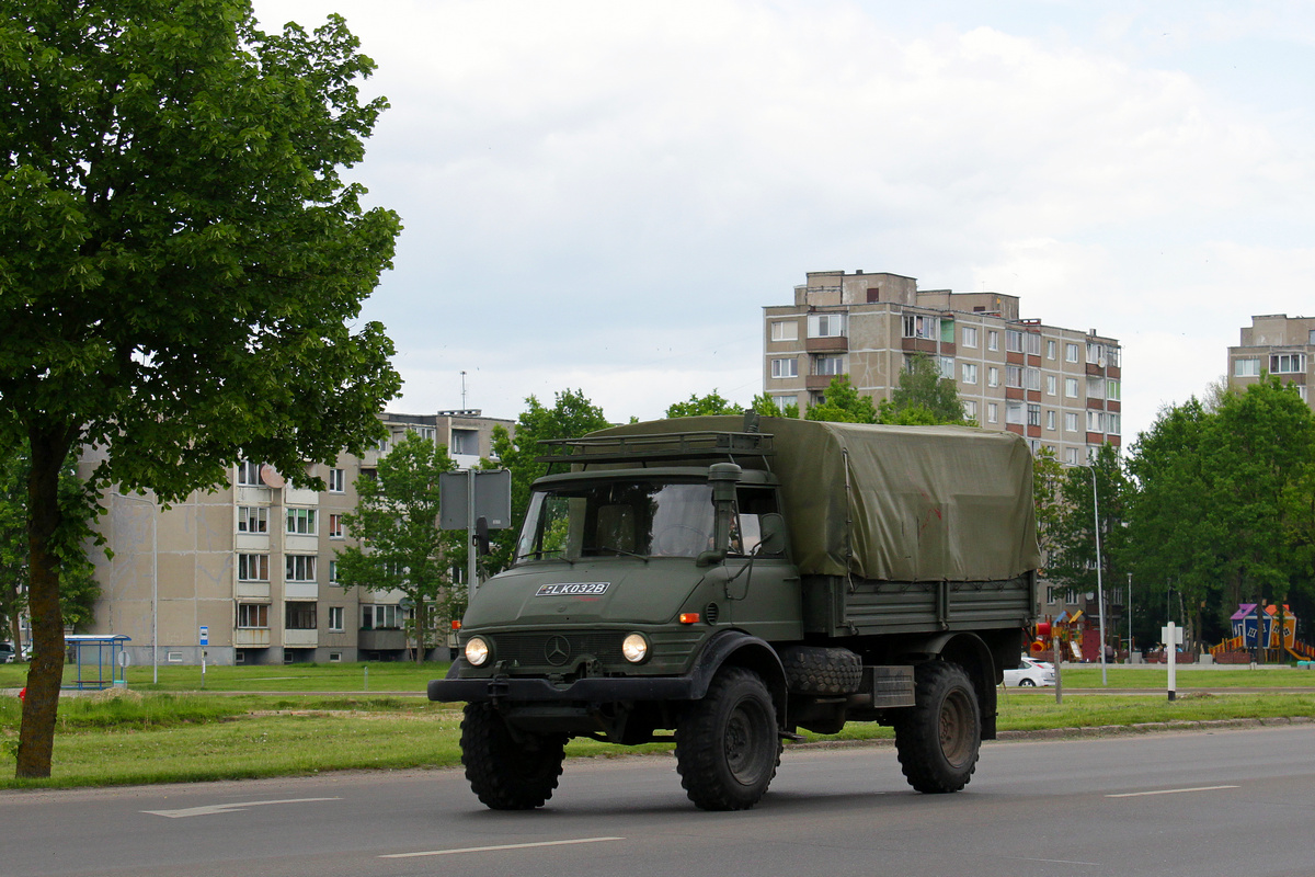 Литва, № LK 032 B — Mercedes-Benz Unimog (общ.м)