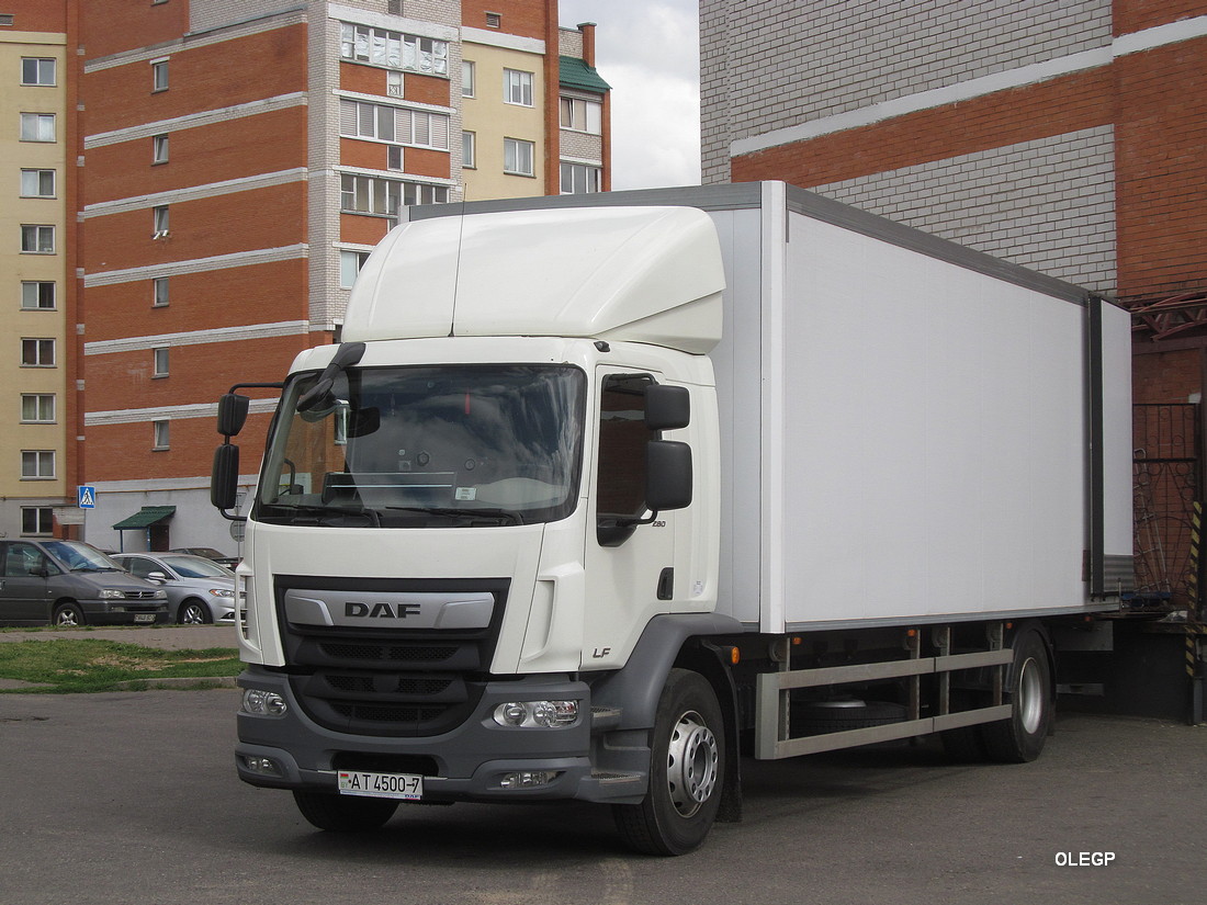 Минская область, № АТ 4500-7 — DAF LF Euro6 FA