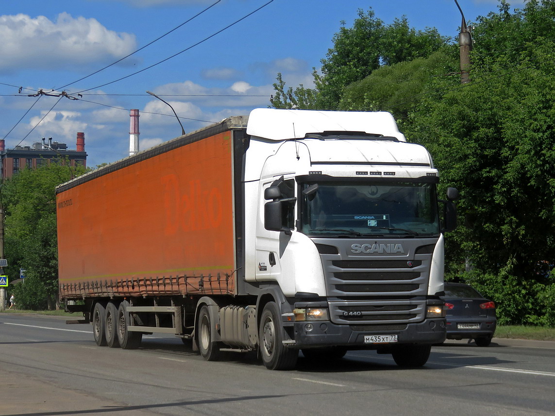 Ульяновская область, № М 435 ХТ 73 — Scania ('2013) G440