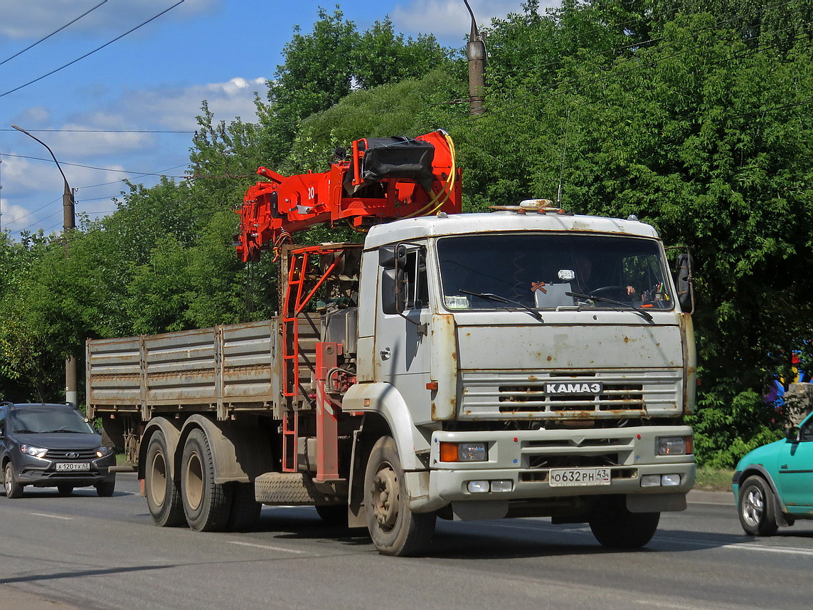 Кировская область, № О 632 РН 43 — КамАЗ-65117 [651170]