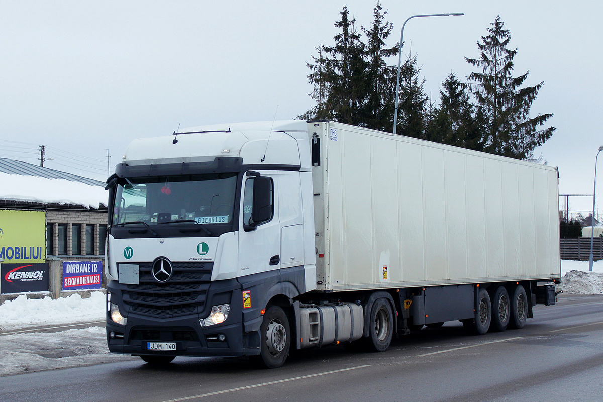 Литва, № JDM 140 — Mercedes-Benz Actros ('2011) 1845