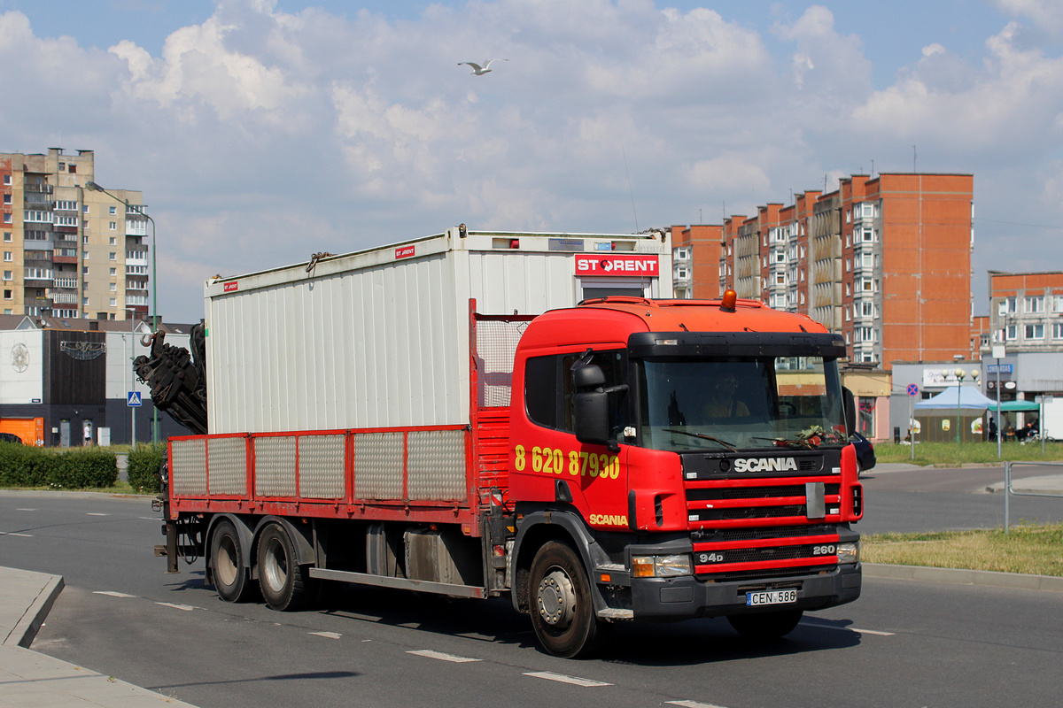 Литва, № CEN 586 — Scania ('1996) P94D