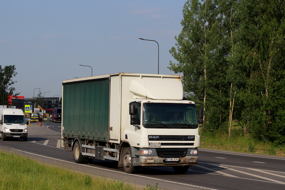 Литва, № GTB 574 — DAF CF65 FA