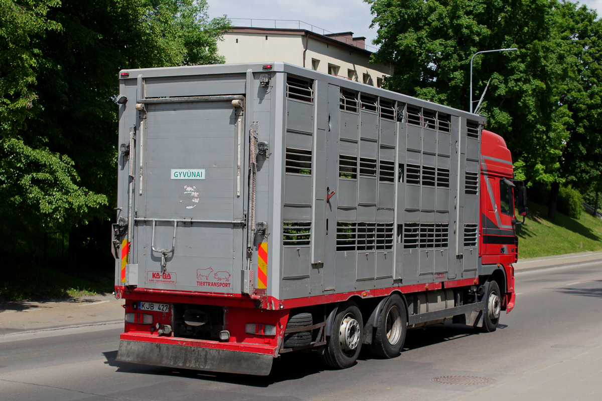 Литва, № KJB 427 — DAF XF95 FAR