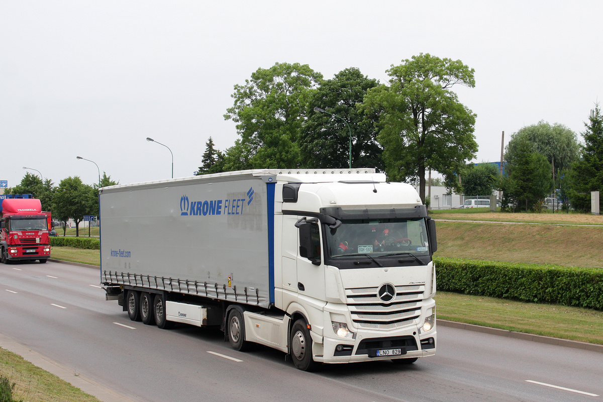 Литва, № LNO 829 — Mercedes-Benz Actros ('2011) 1842