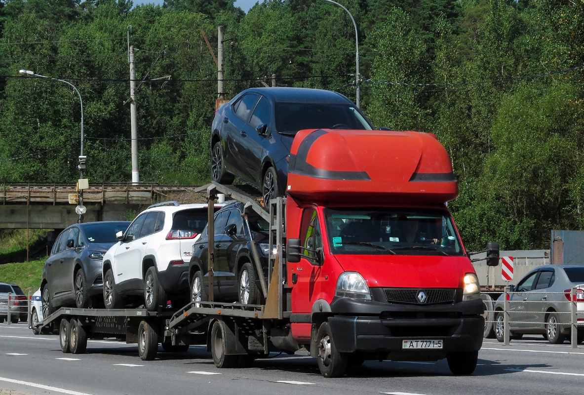 Минская область, № АТ 7771-5 — Renault (общая модель)