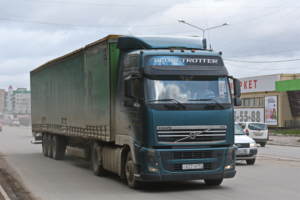 Новосибирская область, № С 622 ТМ 154 — Volvo ('2008) FH.460; Volvo ('2008) FH.460 "Чемпион Эпохи" (Саха (Якутия))