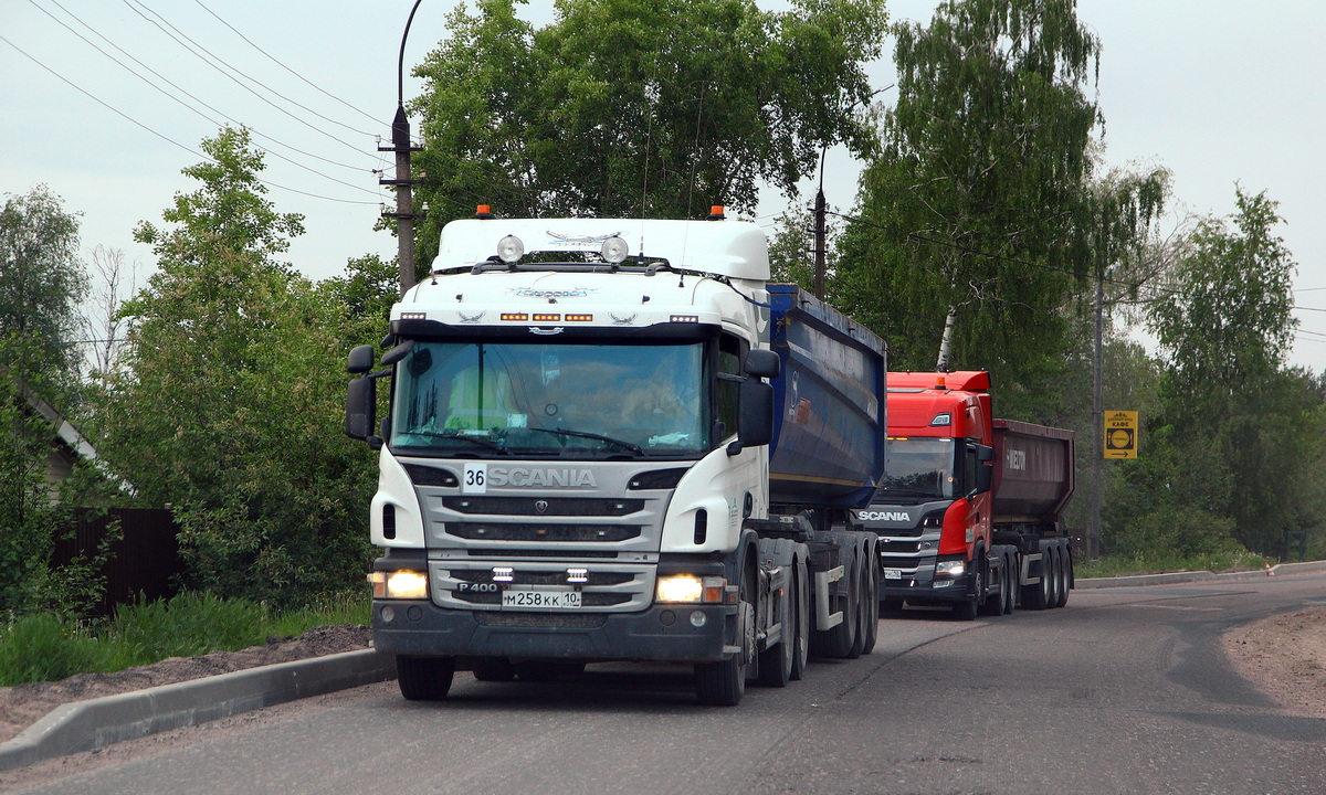 Карелия, № М 258 КК 10 — Scania ('2011) P400