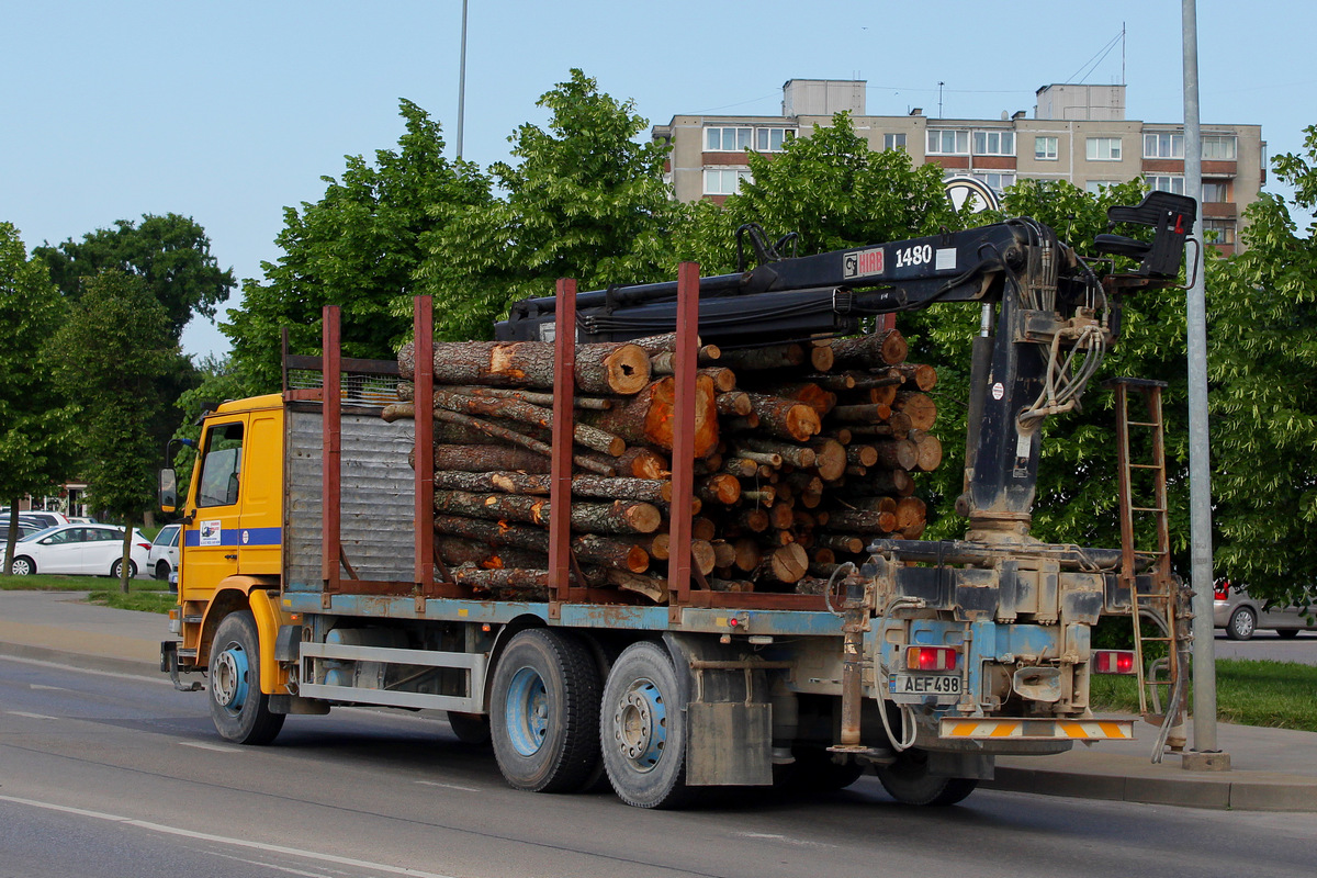 Литва, № AEF 498 — Scania (II) P113M