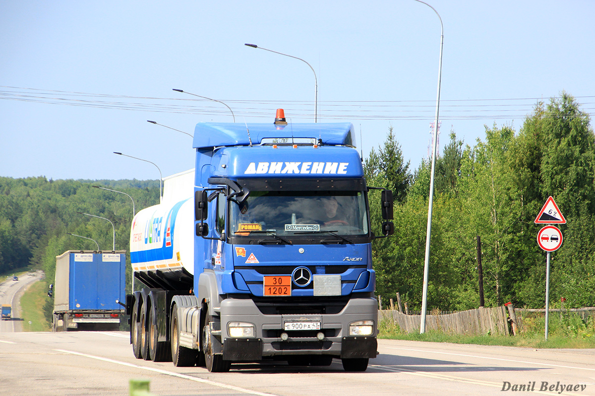 Кировская область, № Е 900 РА 43 — Mercedes-Benz Axor 1840