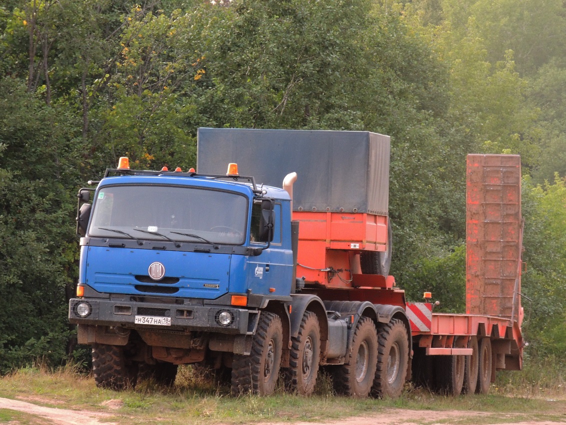 Удмуртия, № Н 347 НА 18 — Tatra 815 TerrNo1-290N9T