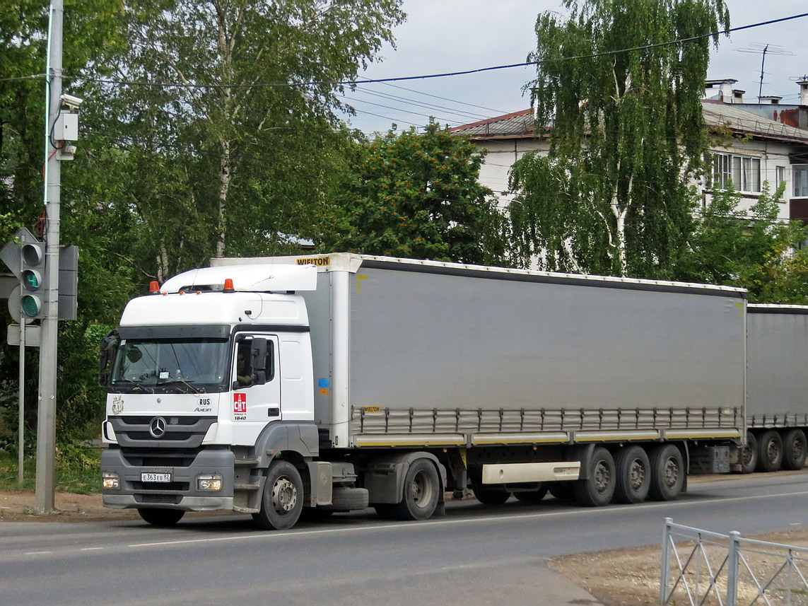 Пермский край, № Е 363 ЕВ 82 — Mercedes-Benz Axor 1840