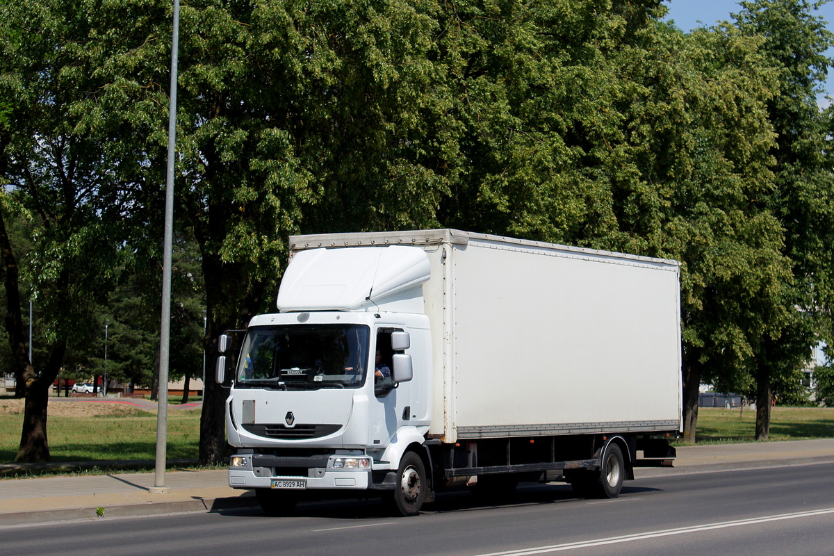 Волынская область, № АС 8929 АН — Renault Midlum