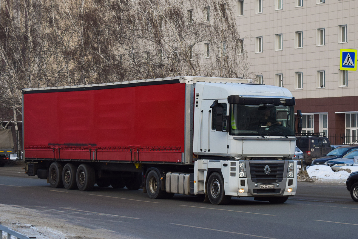 Кемеровская область, № Н 203 УК 48 — Renault Magnum ('2008)