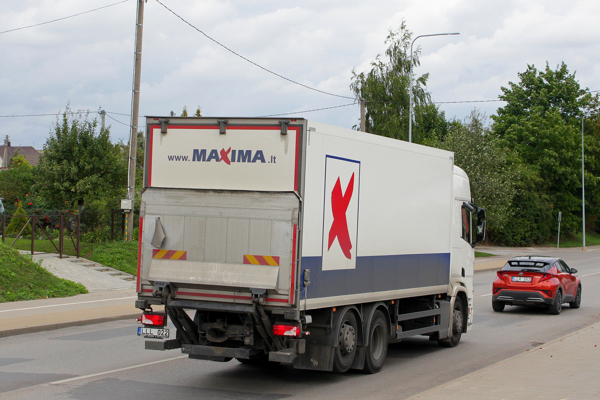Литва, № LLL 022 — Scania ('2016) R410