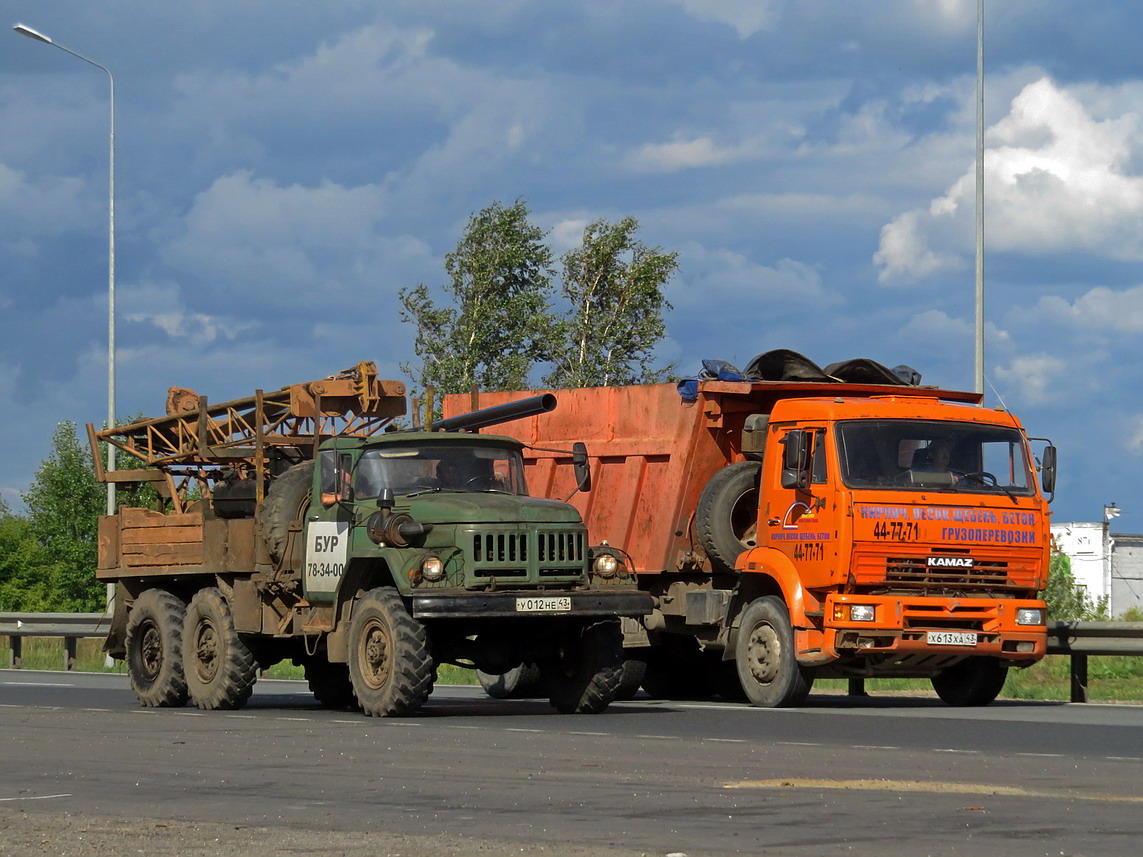 Кировская область, № У 012 НЕ 43 — ЗИЛ-131