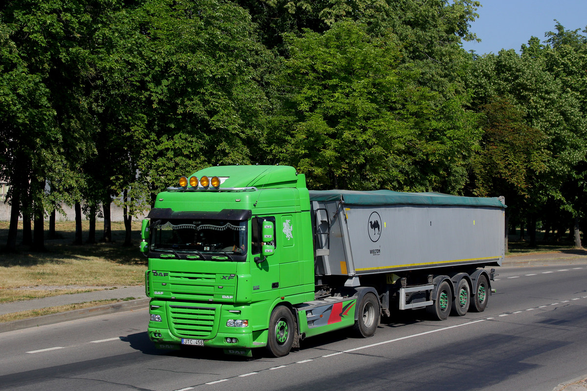 Литва, № JTC 456 — DAF XF105 FT