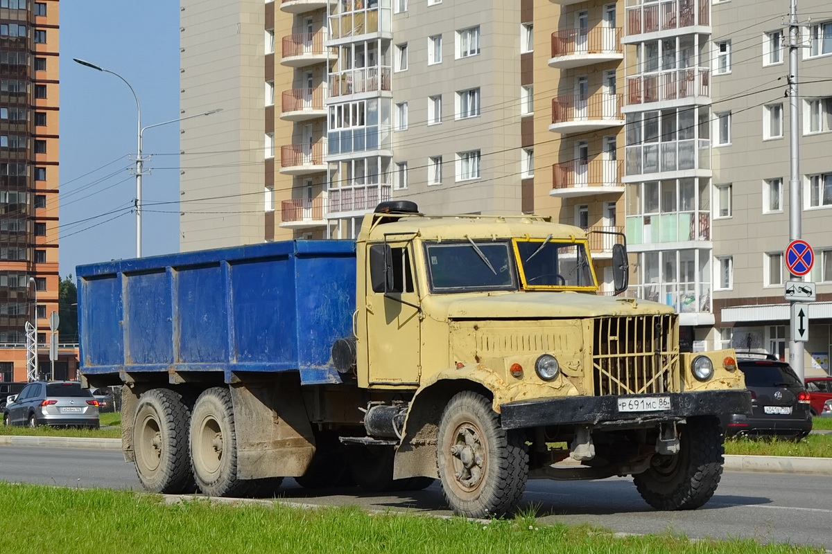 Ханты-Мансийский автоном.округ, № Р 691 МС 86 — КрАЗ-257Б1