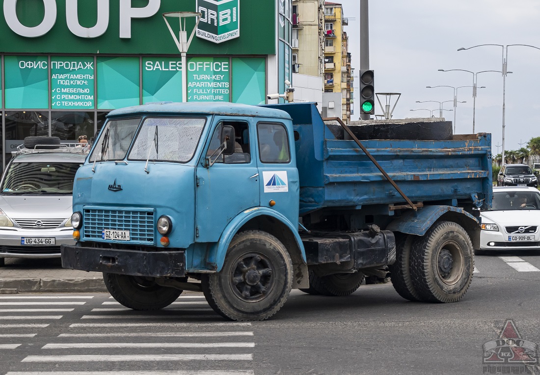 Грузия, № GZ-124-AA — МАЗ-5549