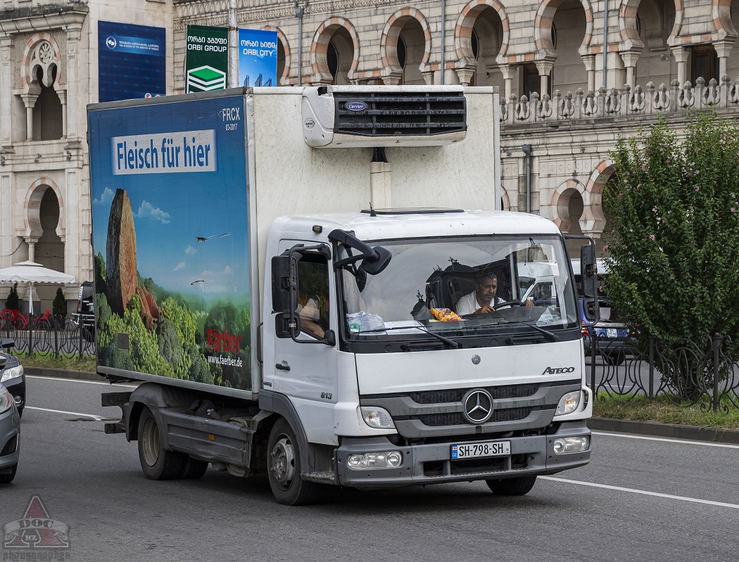 Грузия, № SH-798-SH — Mercedes-Benz Atego 813