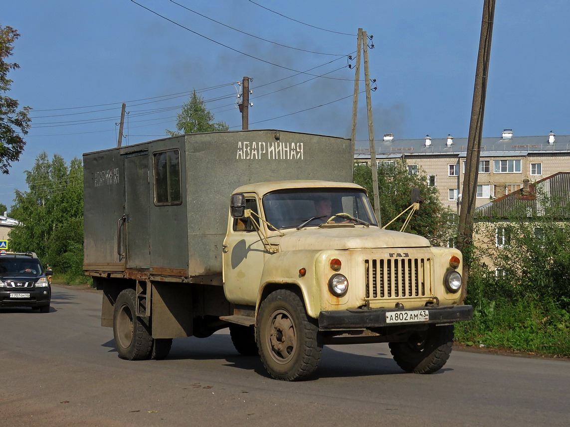 Кировская область, № А 802 АМ 43 — ГАЗ-52/53 (общая модель)