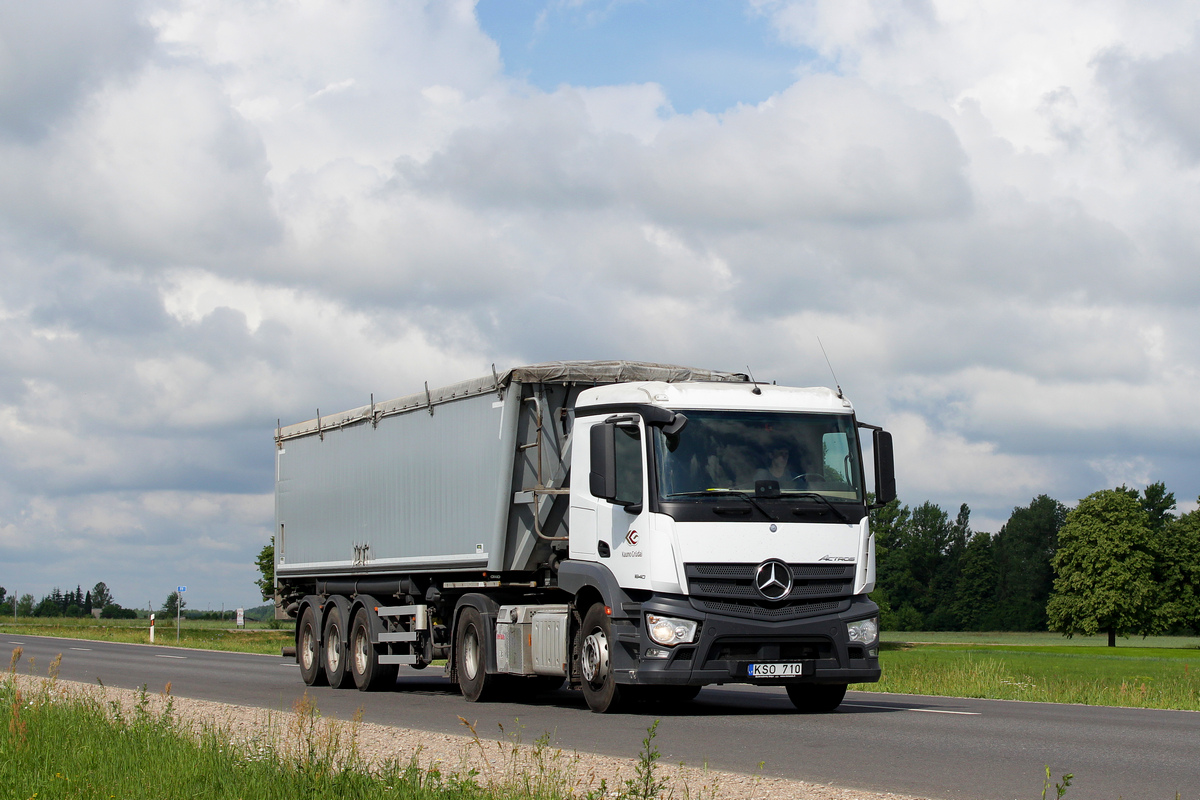 Литва, № KSO 710 — Mercedes-Benz Actros ('2011) 1840