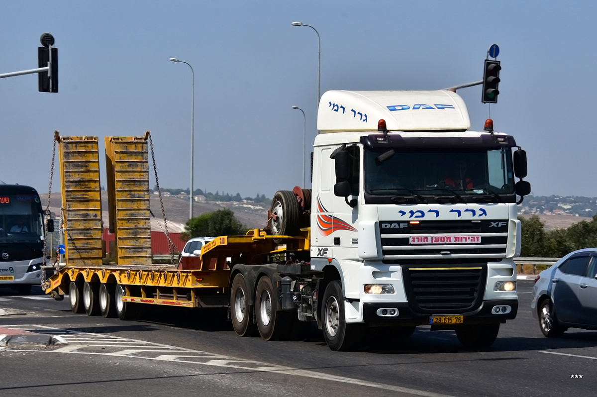 Израиль, № 29-615-76 — DAF XF105 FTT