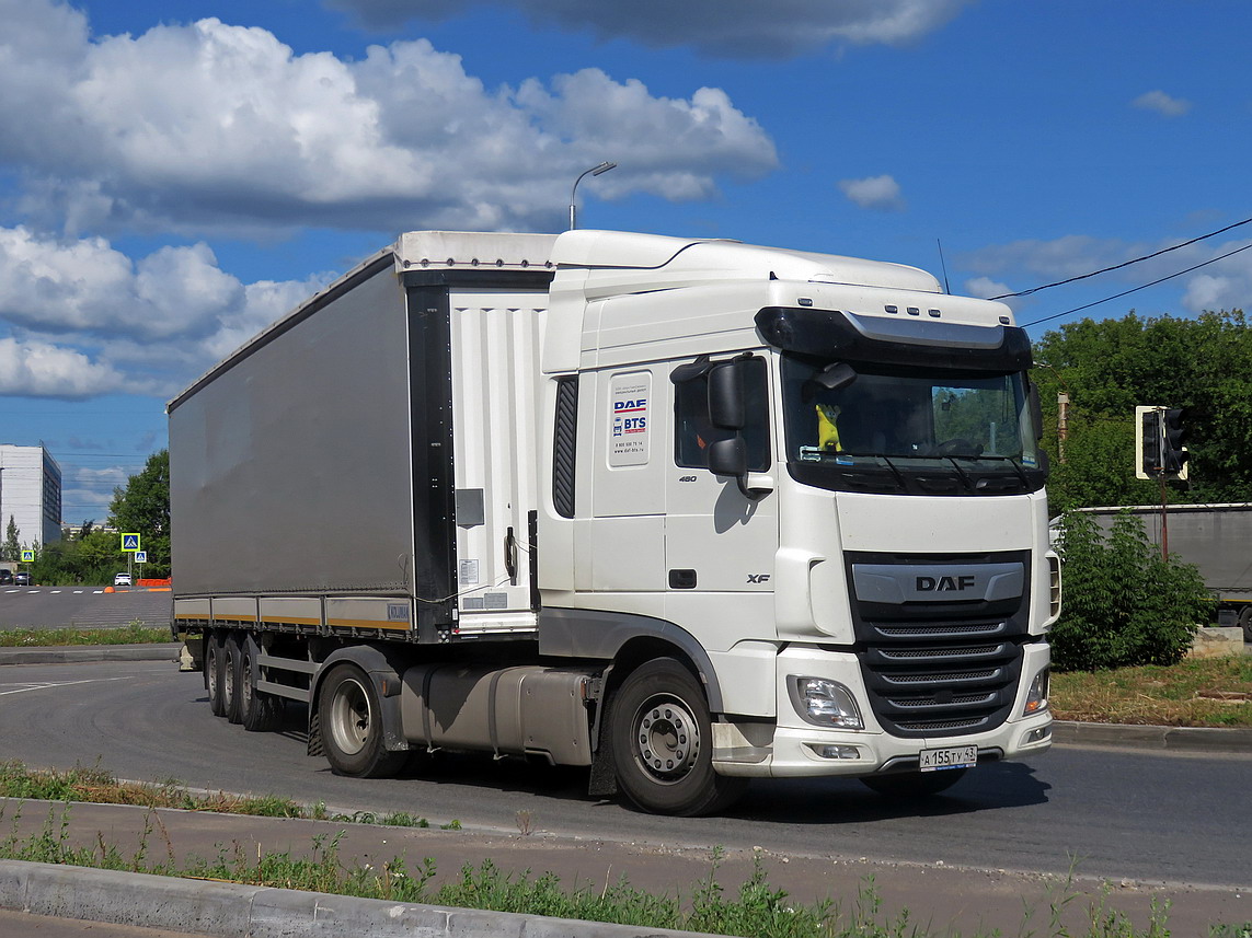 Кировская область, № А 155 ТУ 43 — DAF XF Euro6 FT