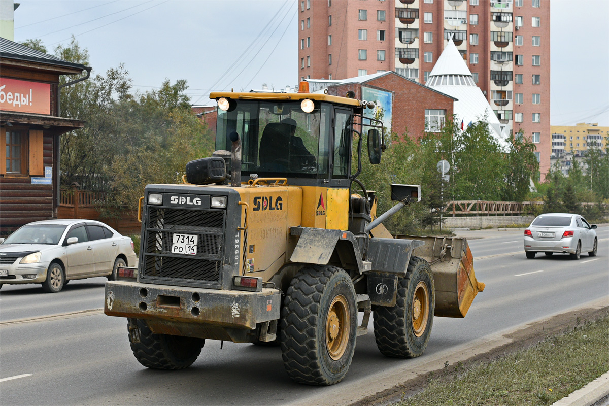 Саха (Якутия), № 7314 РО 14 — SDLG LG936