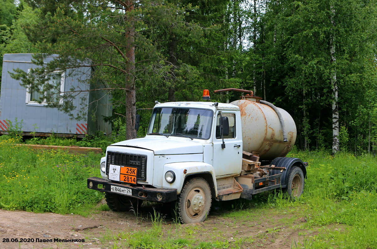 Архангельская область, № Е 846 МТ 29 — ГАЗ-3309