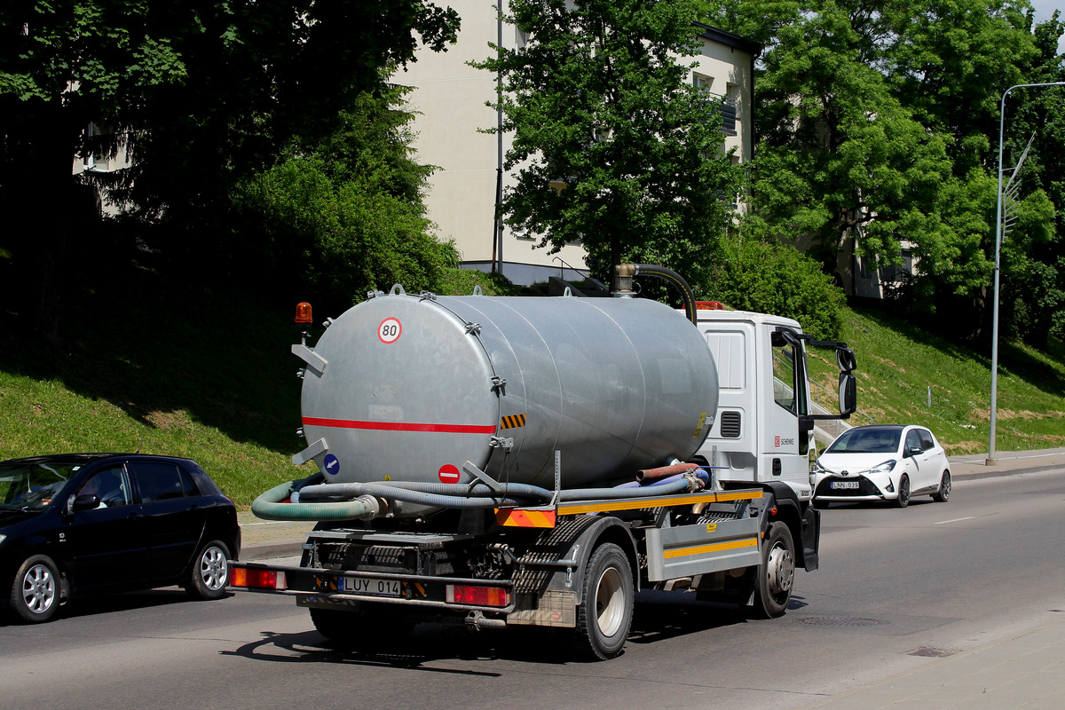 Литва, № LUY 014 — IVECO EuroCargo ('2008)