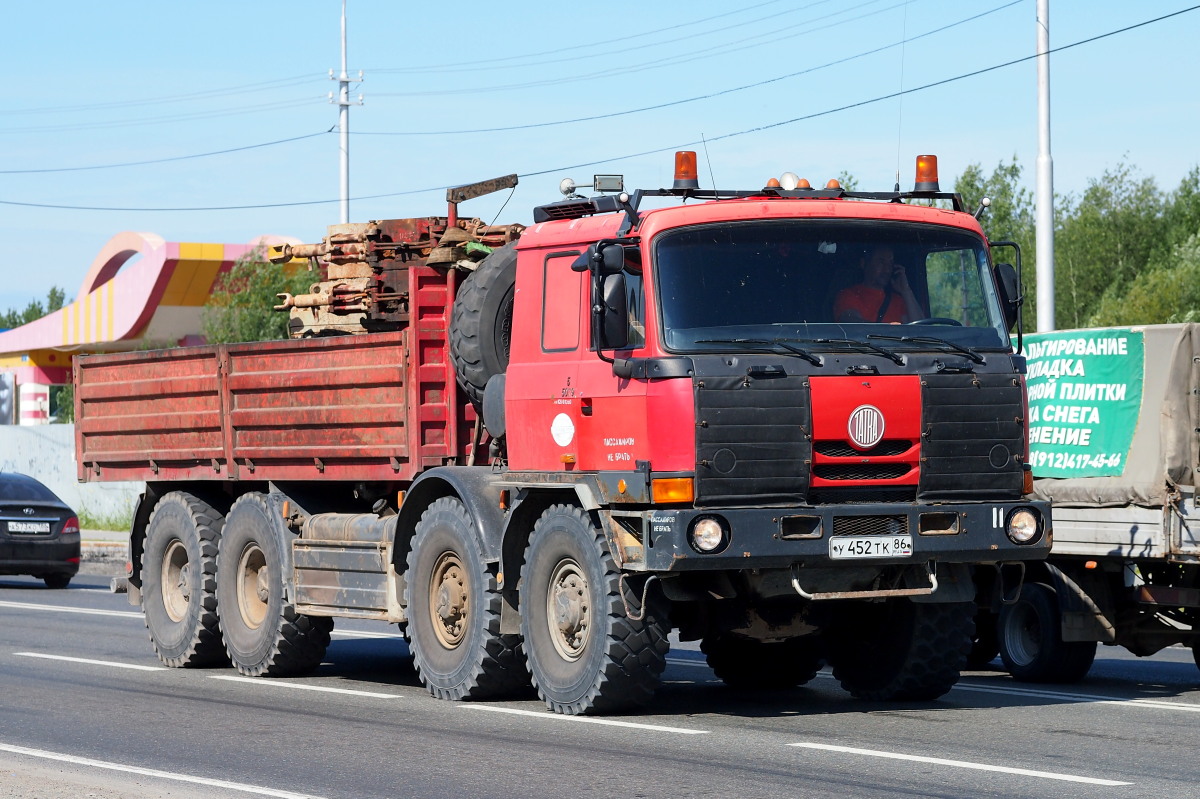 Ханты-Мансийский автоном.округ, № У 452 ТК 86 — Tatra 815 TerrNo1 (общая модель)