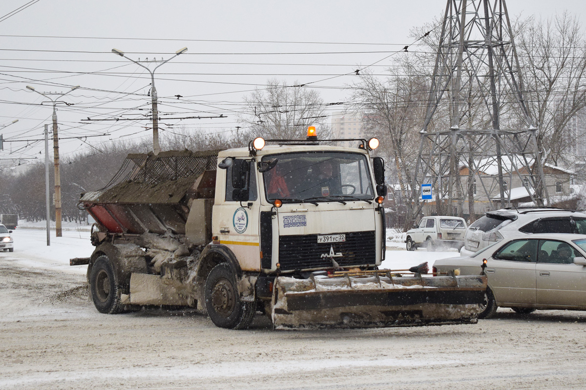 Алтайский край, № У 391 УС 22 — МАЗ-5337A2