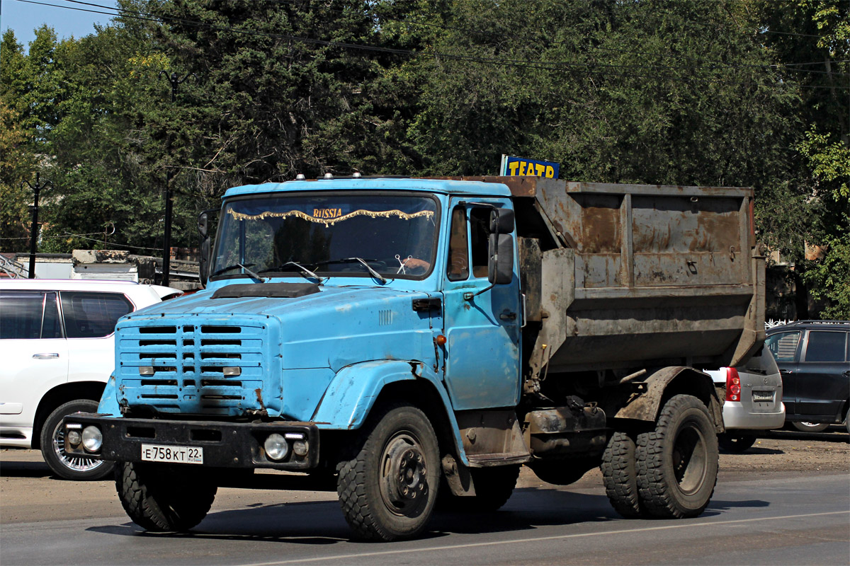 Алтайский край, № Е 758 КТ 22 — ЗИЛ-494560