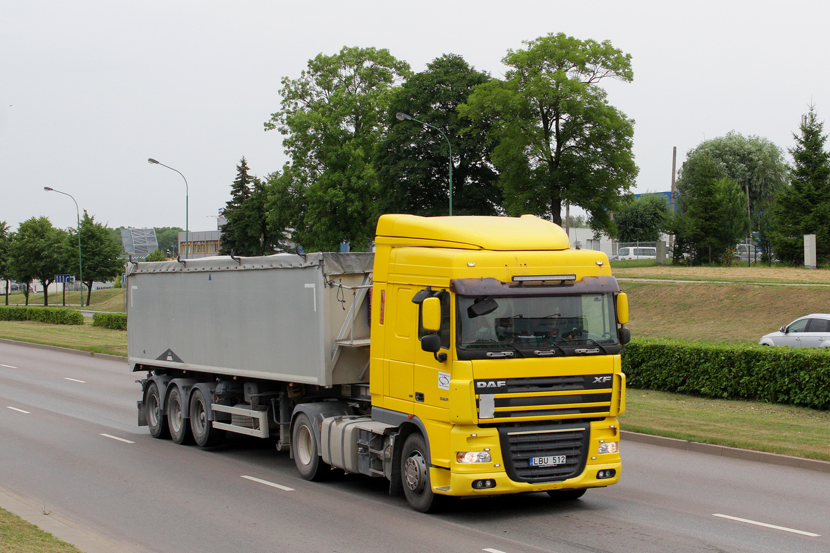 Литва, № LBU 512 — DAF XF105 FT