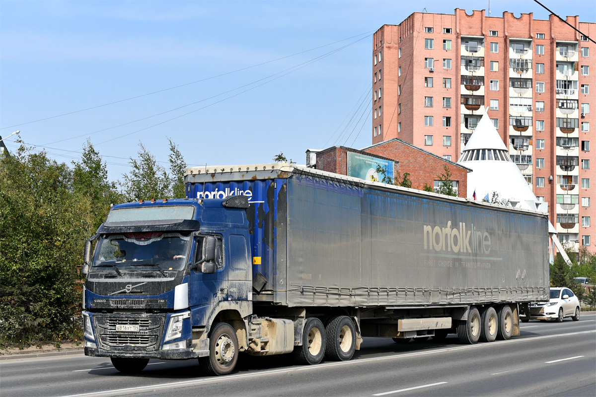 Новосибирская область, № Е 816 ХТ 154 — Volvo ('2013) FM.420 [X9P]