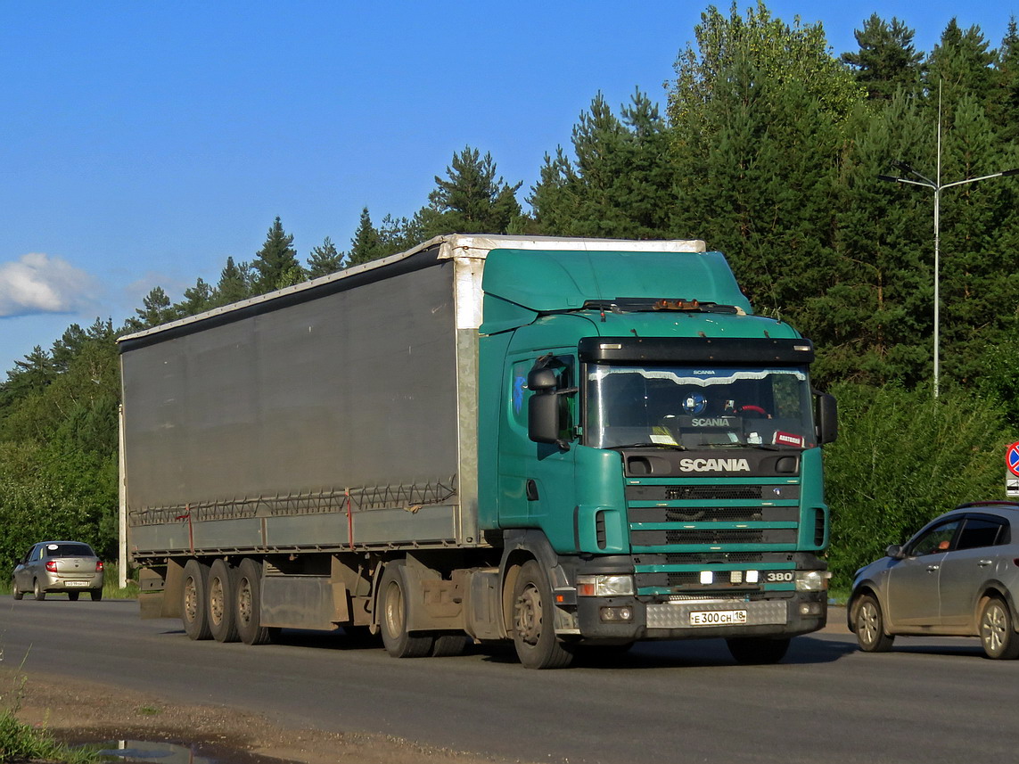 Удмуртия, № Е 300 СН 18 — Scania ('1996) R114L