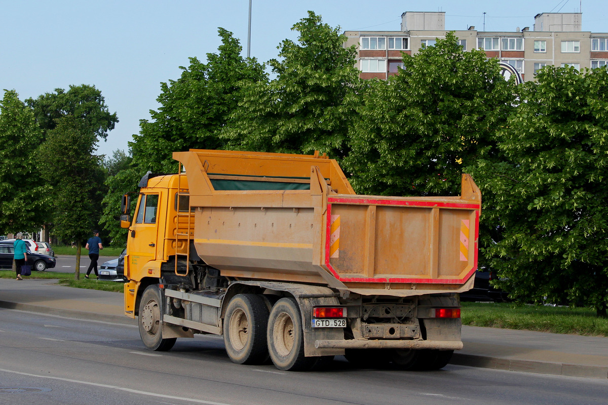 Литва, № GTD 528 — КамАЗ-65115 (общая модель)