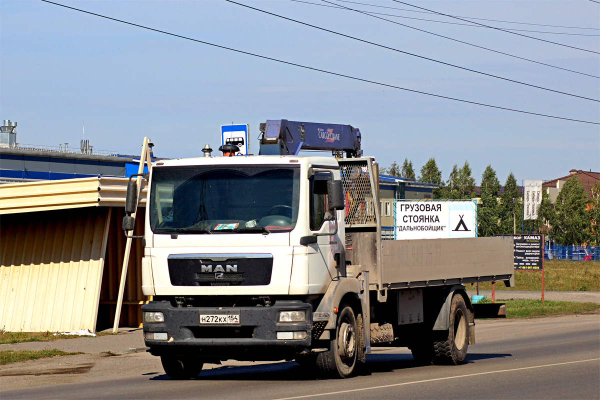 Новосибирская область, № Н 272 КХ 154 — MAN TGM 18.240