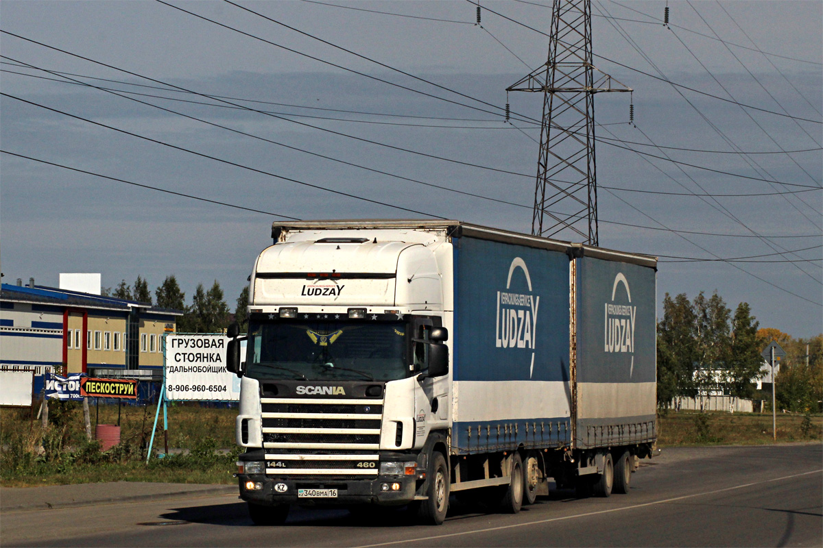 Восточно-Казахстанская область, № 340 BMA 16 — Scania ('1996) R144L