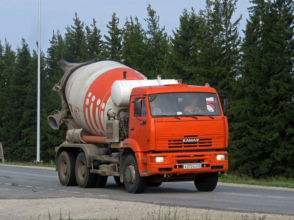 Кировская область, № А 272 ХН 43 — КамАЗ-6520-61