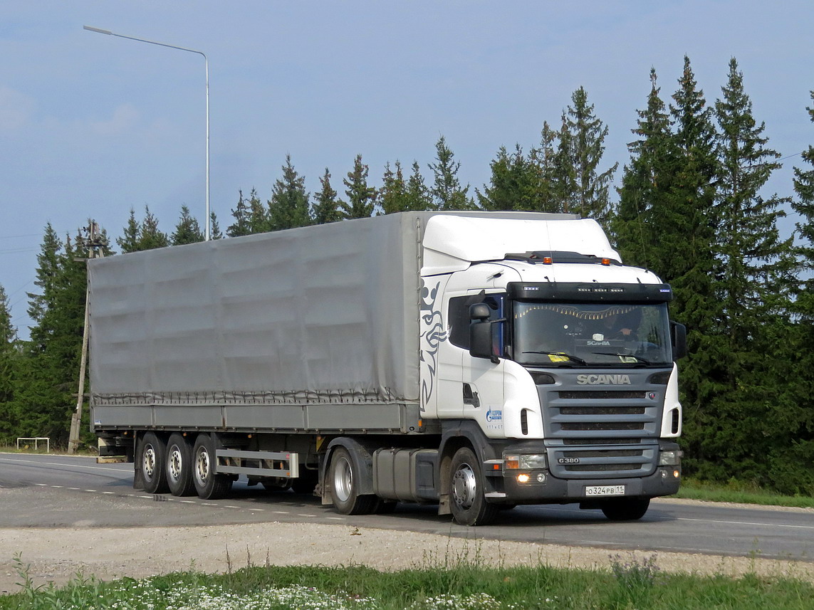 Коми, № О 324 РВ 11 — Scania ('2004) G380