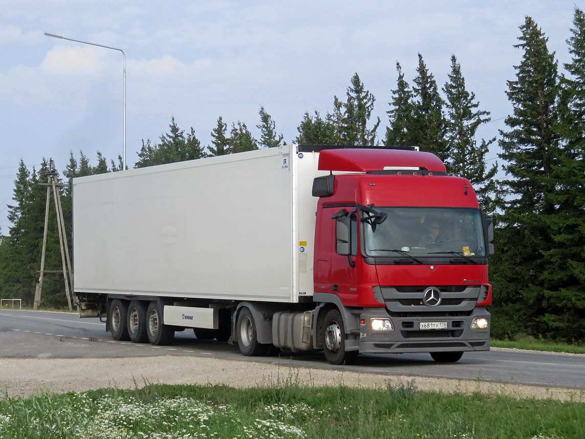 Санкт-Петербург, № Х 681 ТУ 178 — Mercedes-Benz Actros '09 1841 [Z9M]