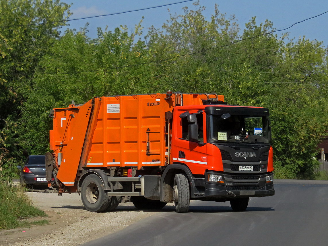 Кировская область, № Т 733 РЕ 43 — Scania ('2016) P280